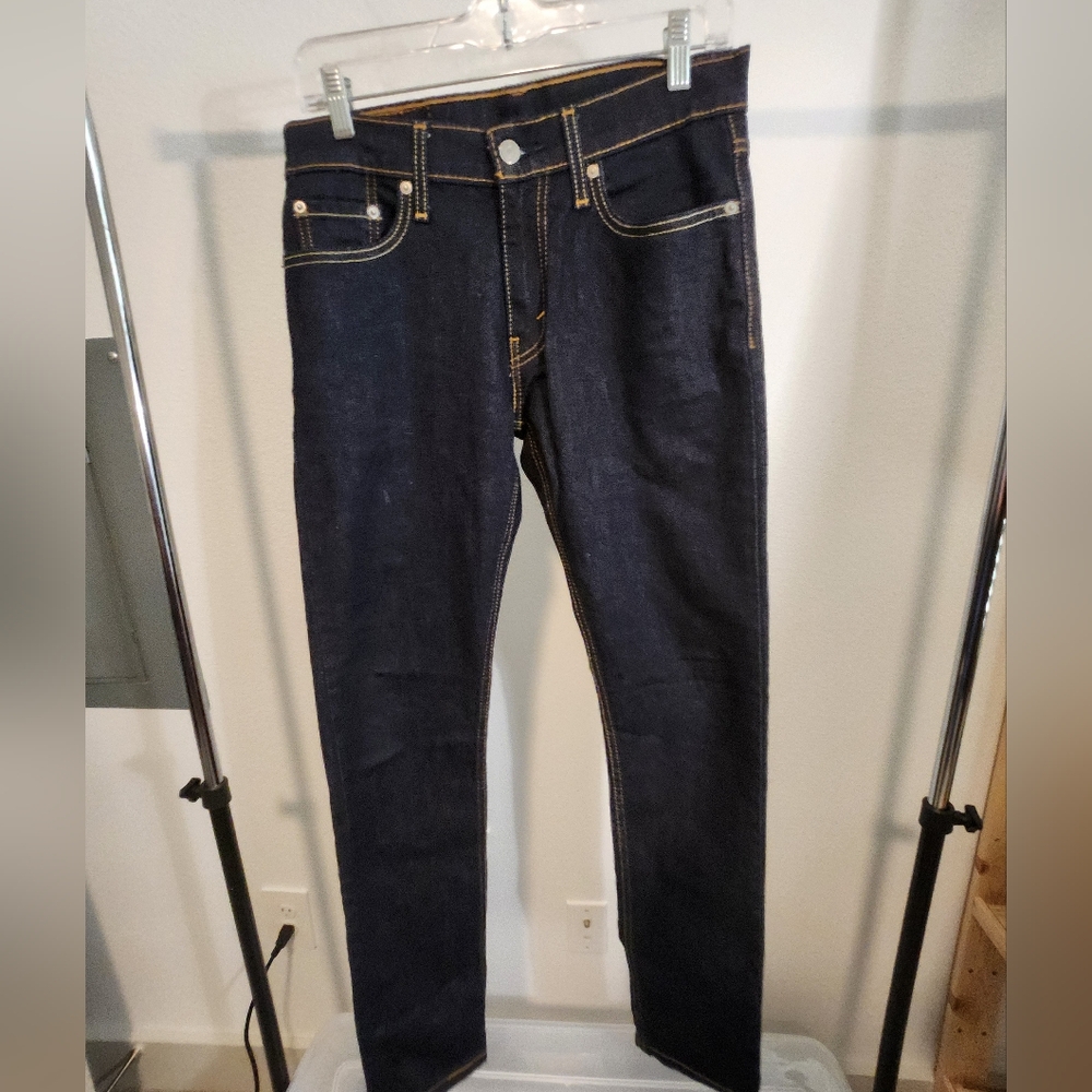 Levi's Men's Deep Indigo Skinny Jeans